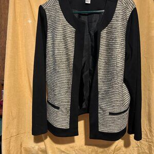 Christopher & Banks Open front Blazer